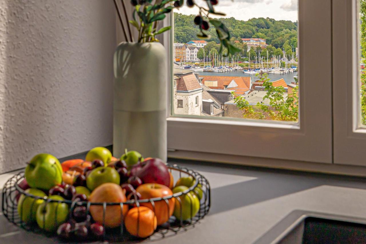 Fewo1846 - Moewensicht - Luxurioese Maisonettewohnung Mit 2 Schlafzimmern Und Hafenblick Φλένσμπουργκ Εξωτερικό φωτογραφία